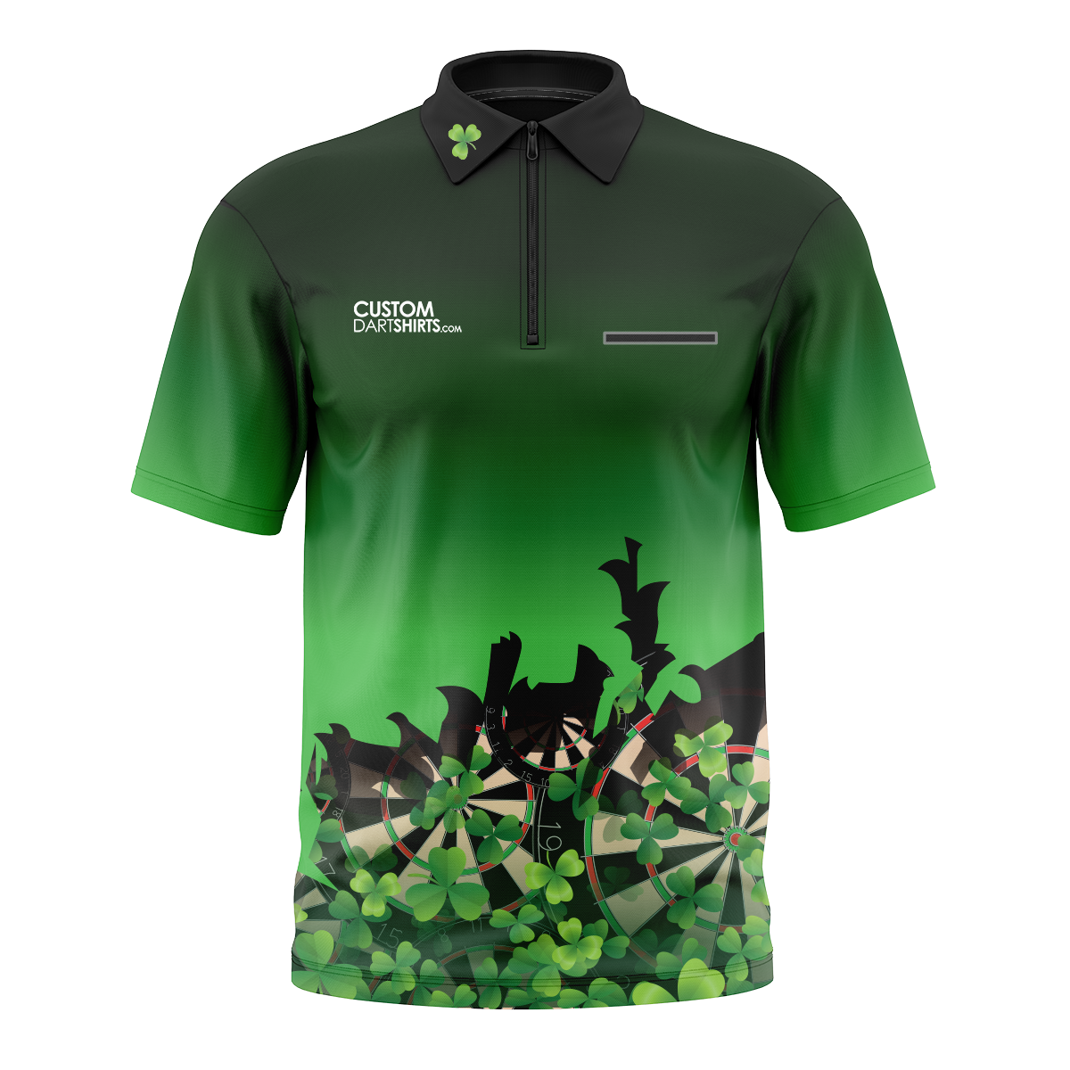 Lucky Green Shamrock - A & B