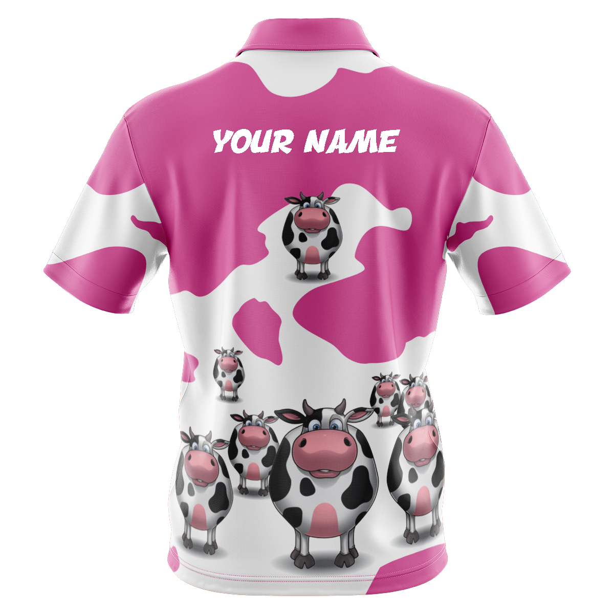 Moo Cow - Bright Pink - A & B