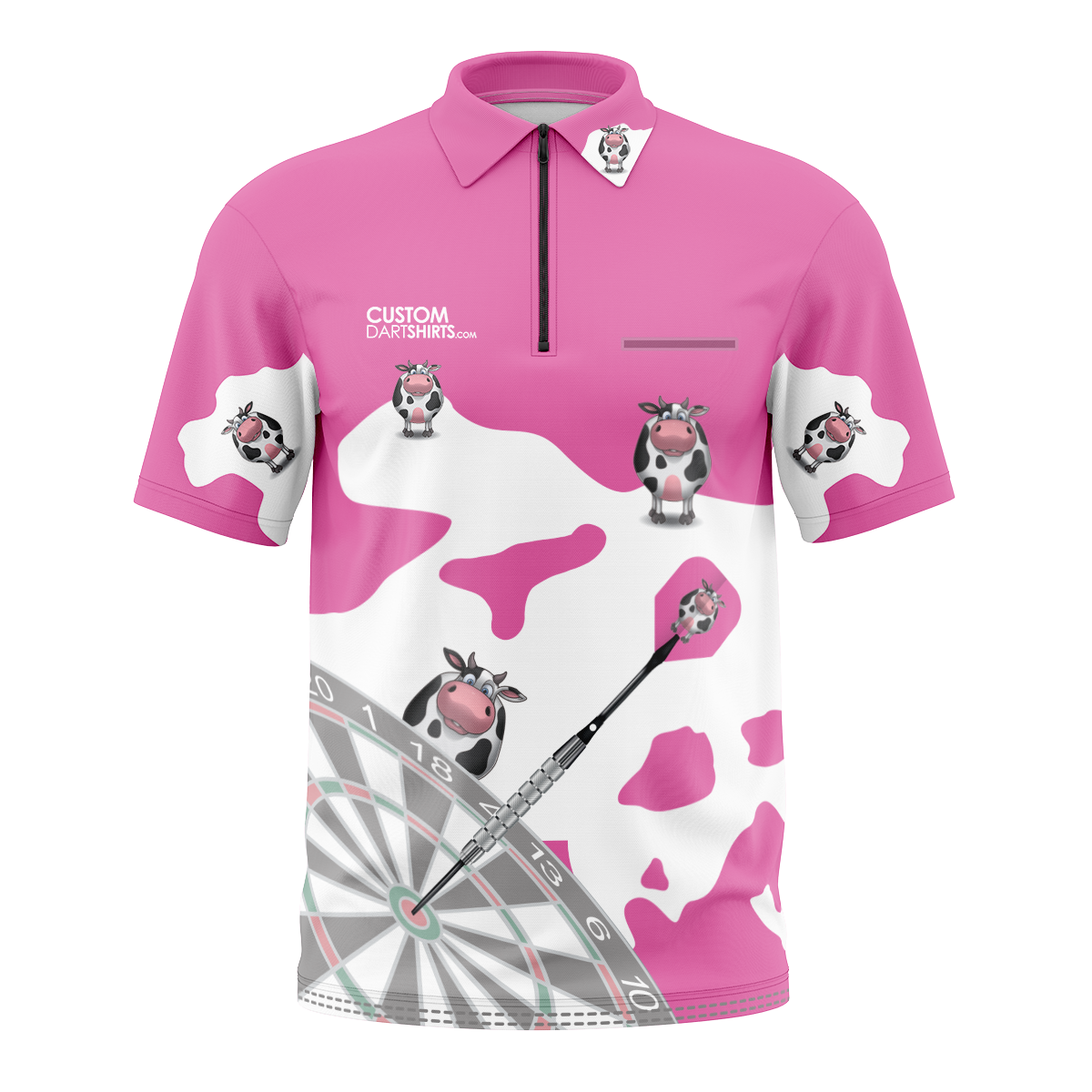 Moo Cow - Bright Pink - A & B