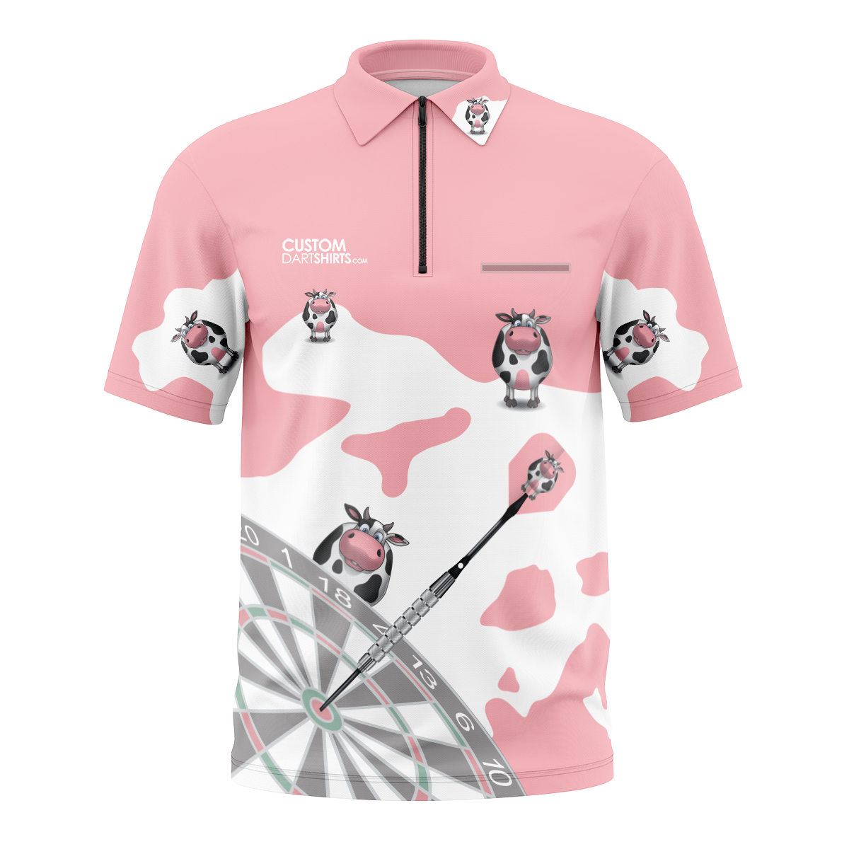 Moo Cow - Baby Pink - A & B