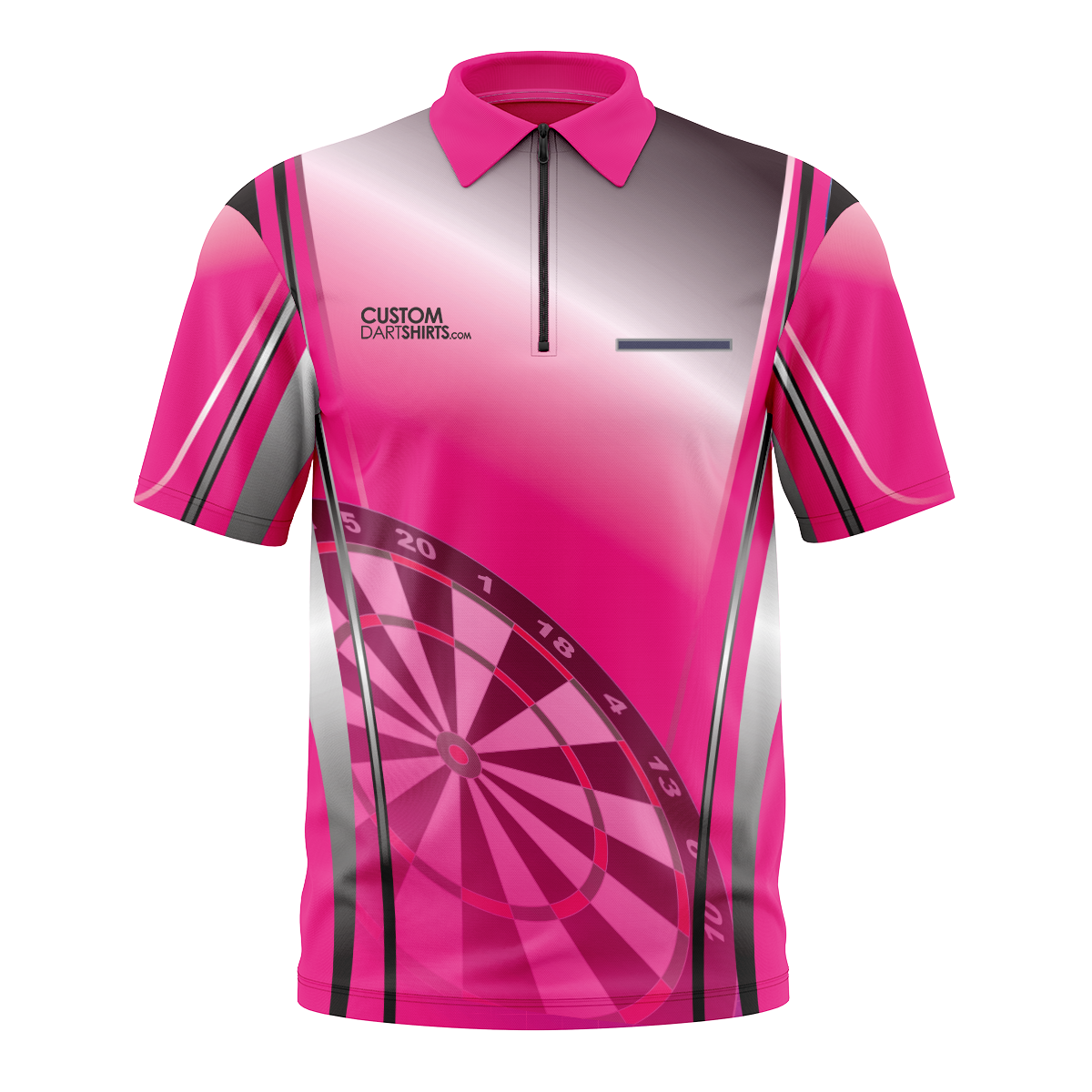 Pink & silver - A & B