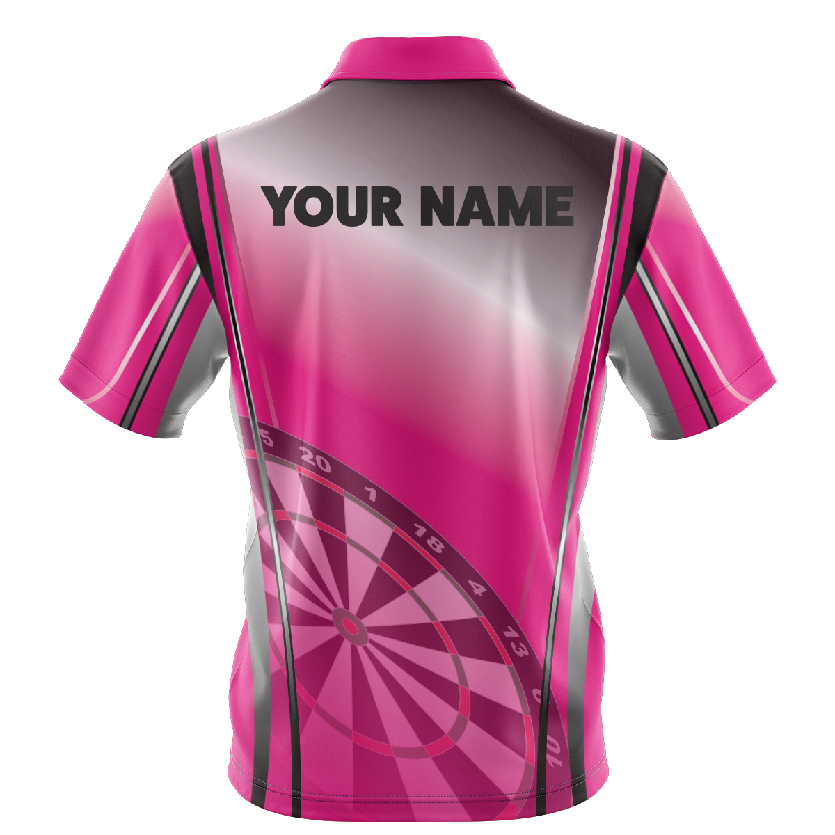 Pink & silver - A & B