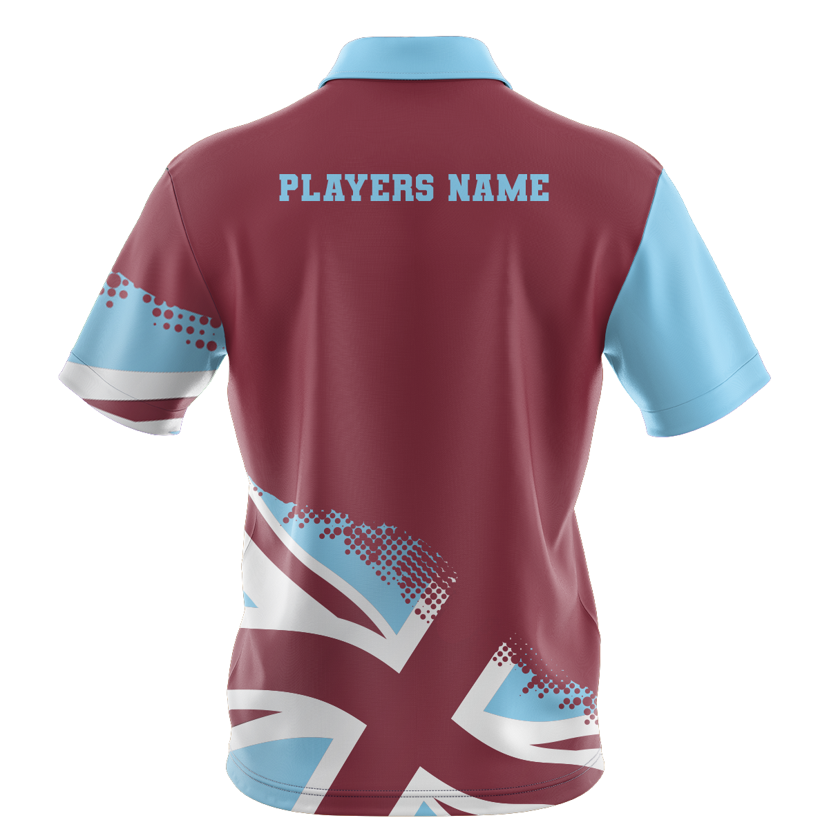 Claret & Blue Union Jack - MTOA