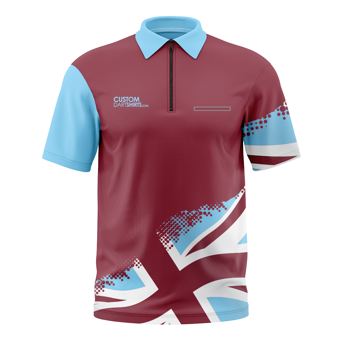 Claret & Blue Union Jack - MTOA