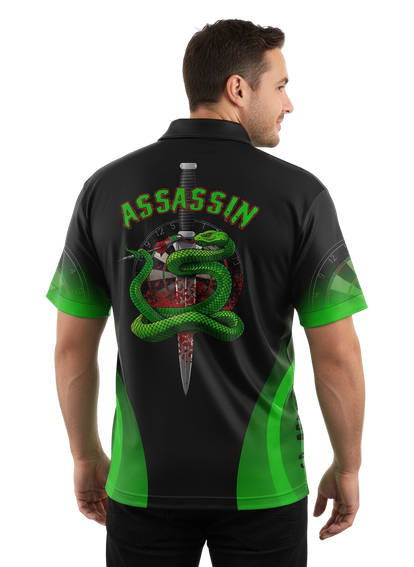 Assassin Green Viper - MTOA – Custom Dart Shirts