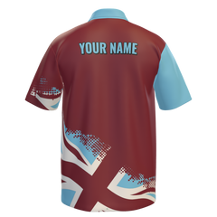 Claret & Blue Union Jack - MTOA — back