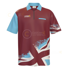 Claret & Blue Union Jack - MTOA — front ©wm