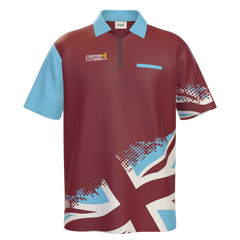 Claret & Blue Union Jack - MTO Children's — front