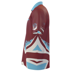 Claret & Blue Union Jack - MTOA — side-left