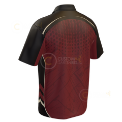 CREAM AND CLARET 01 Crimson Mesh - MTO — hero ©wm
