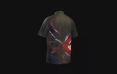 Red White Blue Scatter - MTO — 360° spin