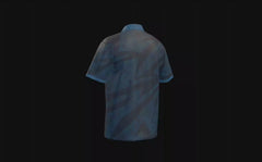 02 Shattered Blue - MTO — 360° spin