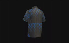 SCJ115 Blue Hexagon Fade - MTO — 360° spin