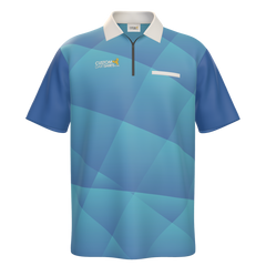 SCJ59 Blue Geometry - A & B — front