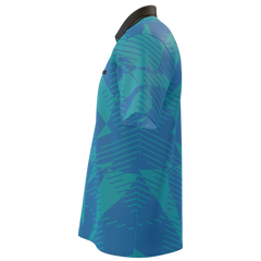 SCJ73 Turquoise Shatter - A & B — side-left