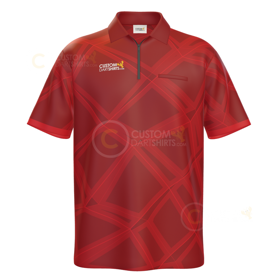 SCM01 3 Crimson Grid - MTO — front ©wm