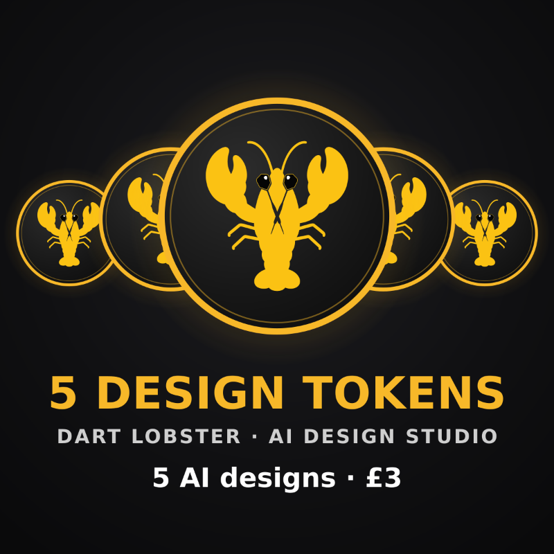5 Design Tokens - AI Studio Top-Up