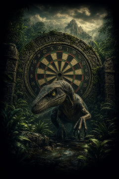 AI-designed dart shirt artwork